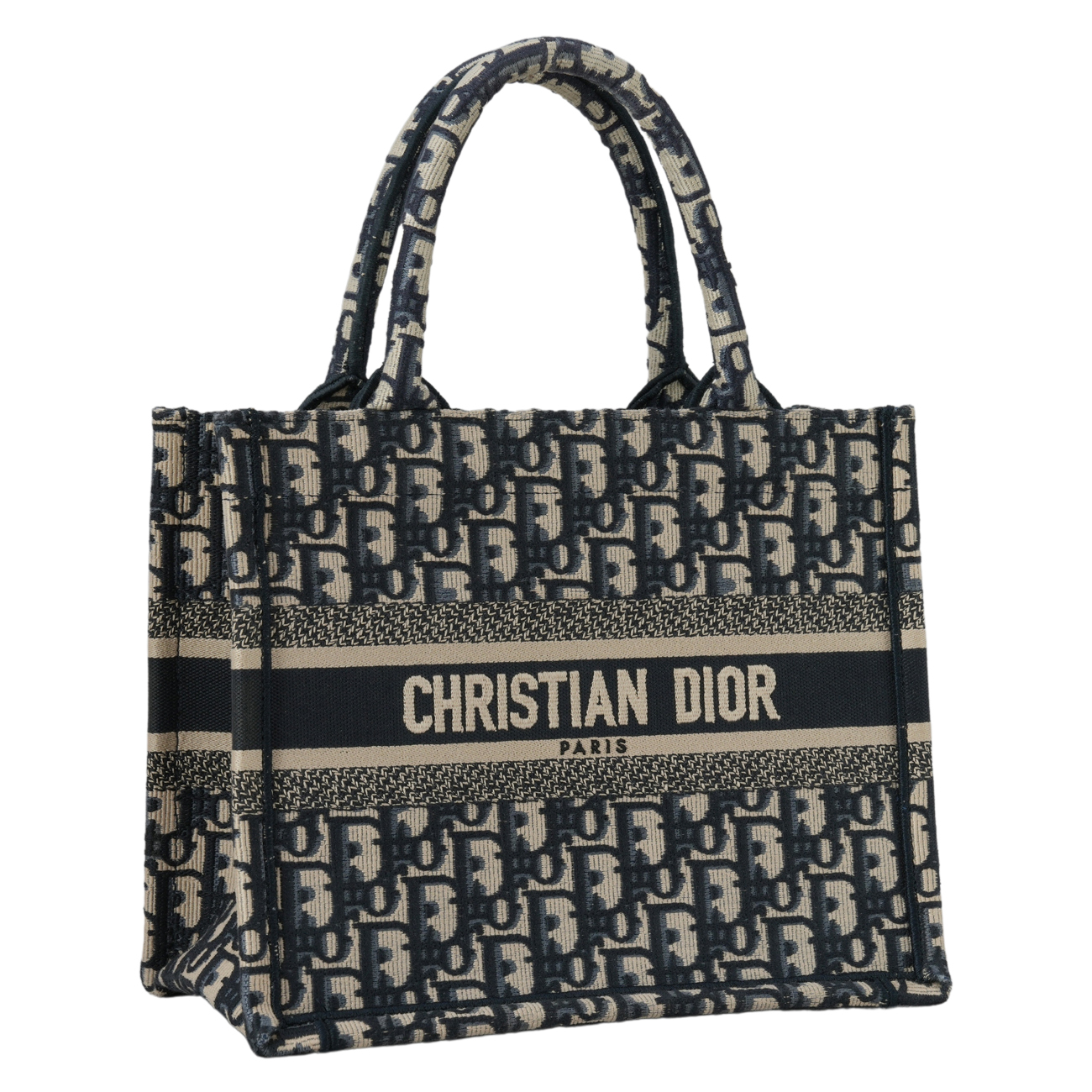 CHRISTIAN DIOR(USED)크리스찬디올 오블리크 북토트 스몰 백